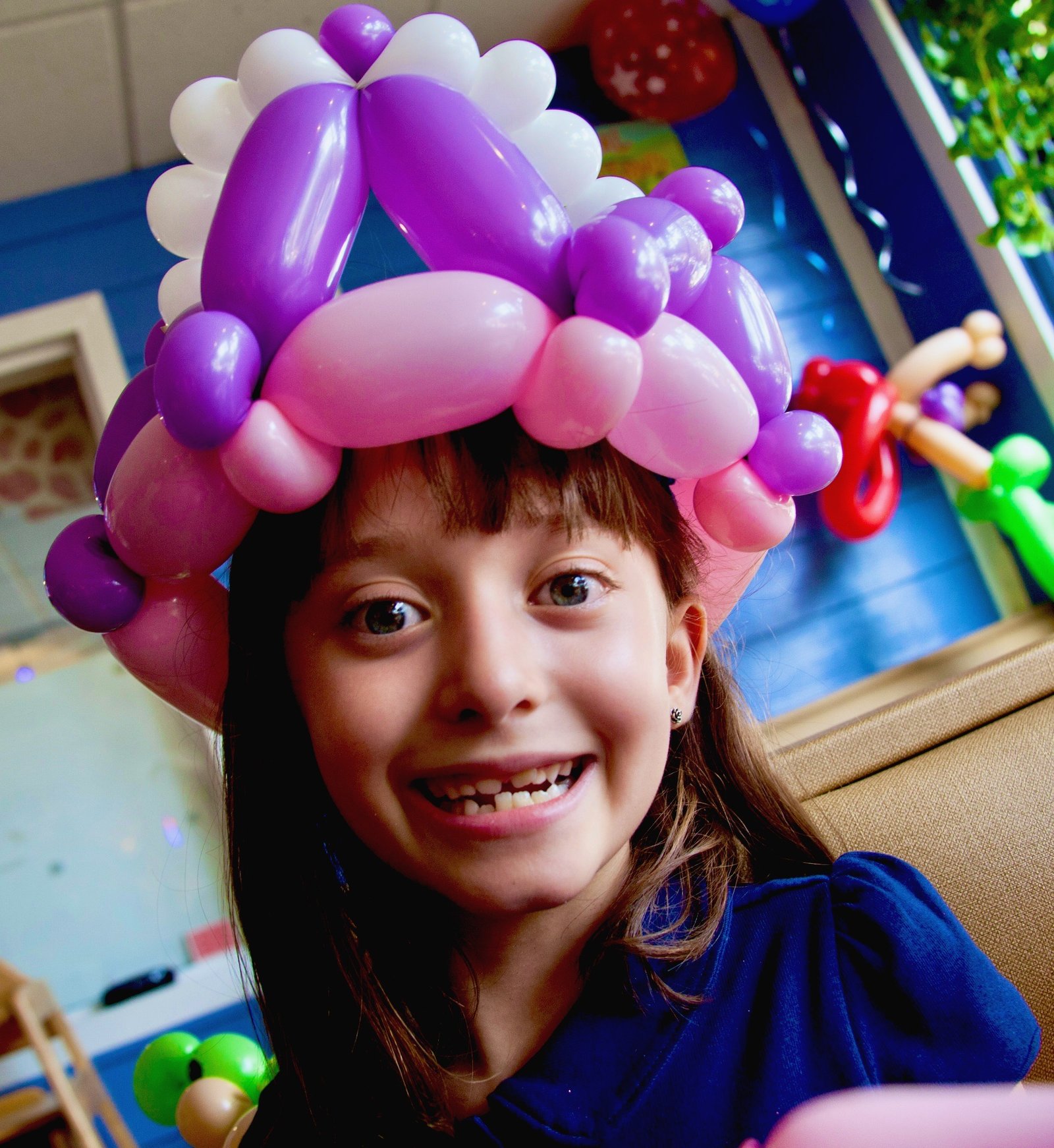 Stilt walker entertainer at a Florida gala event